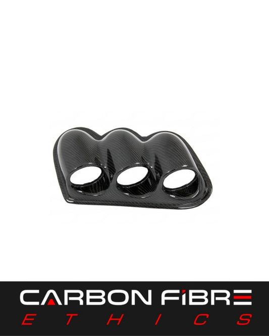 CARBON GAUGE POD 3 HOLE (60MM) FOR 2001-2007 MITSUBISHI LANCER EVO 7-9