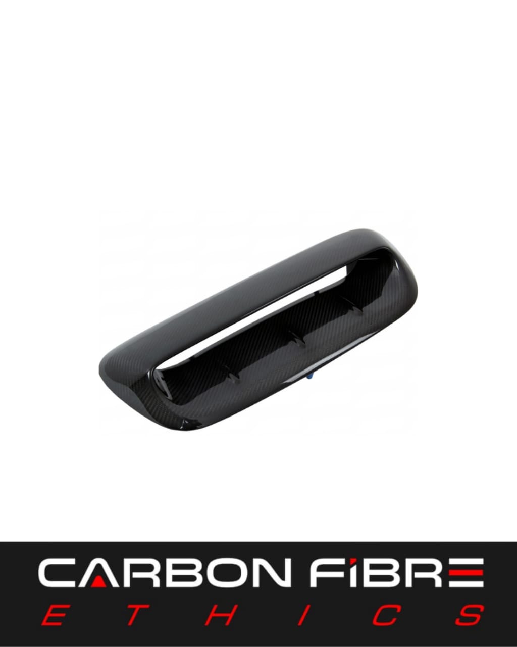 CARBON HOOD AIR INTAKE SCOOP COVER FOR BMW MINI R52 R53