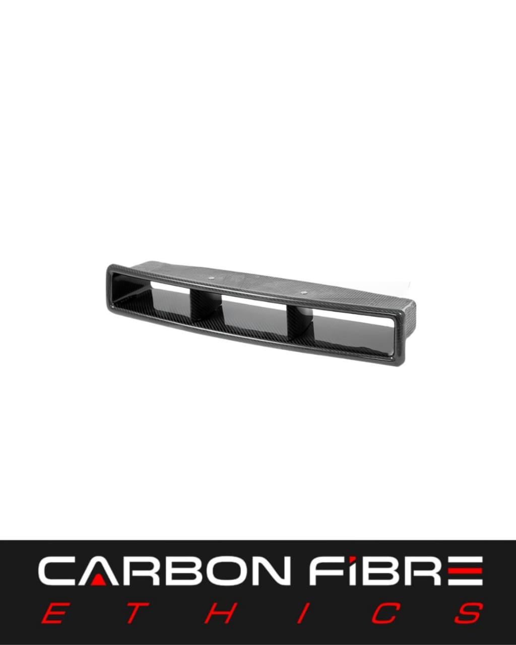 CARBON FRONT BUMPER VENT FOR 2012-2016 NISSAN GTR R35