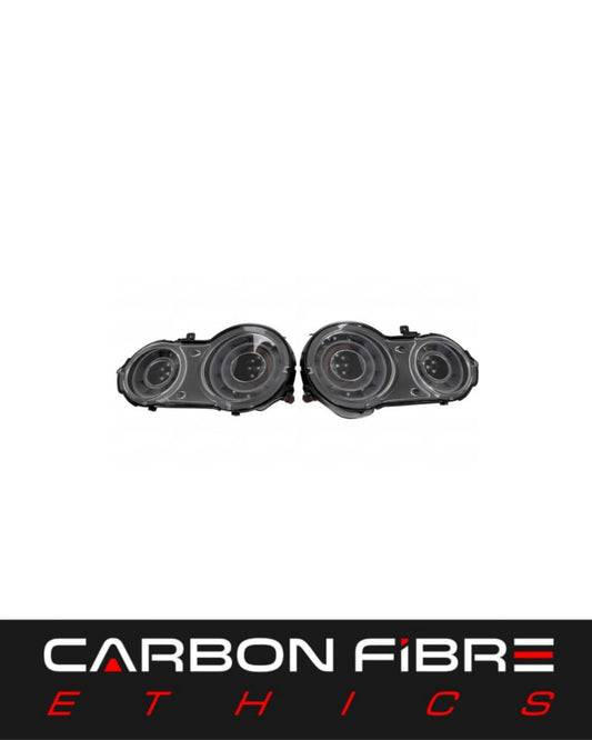CARBON REAR LAMP TAIL LIGHTS COVER FOR 2008-2023 NISSAN GTR R35
