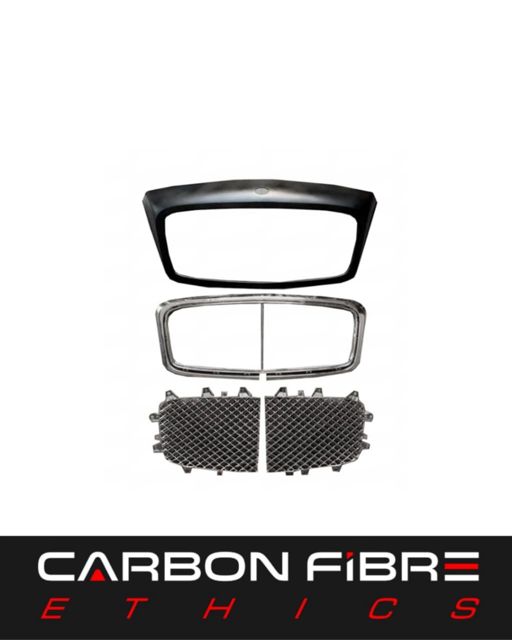 FRONT GRILLE FOR 2010-2013 BENTLEY FLYING SPUR