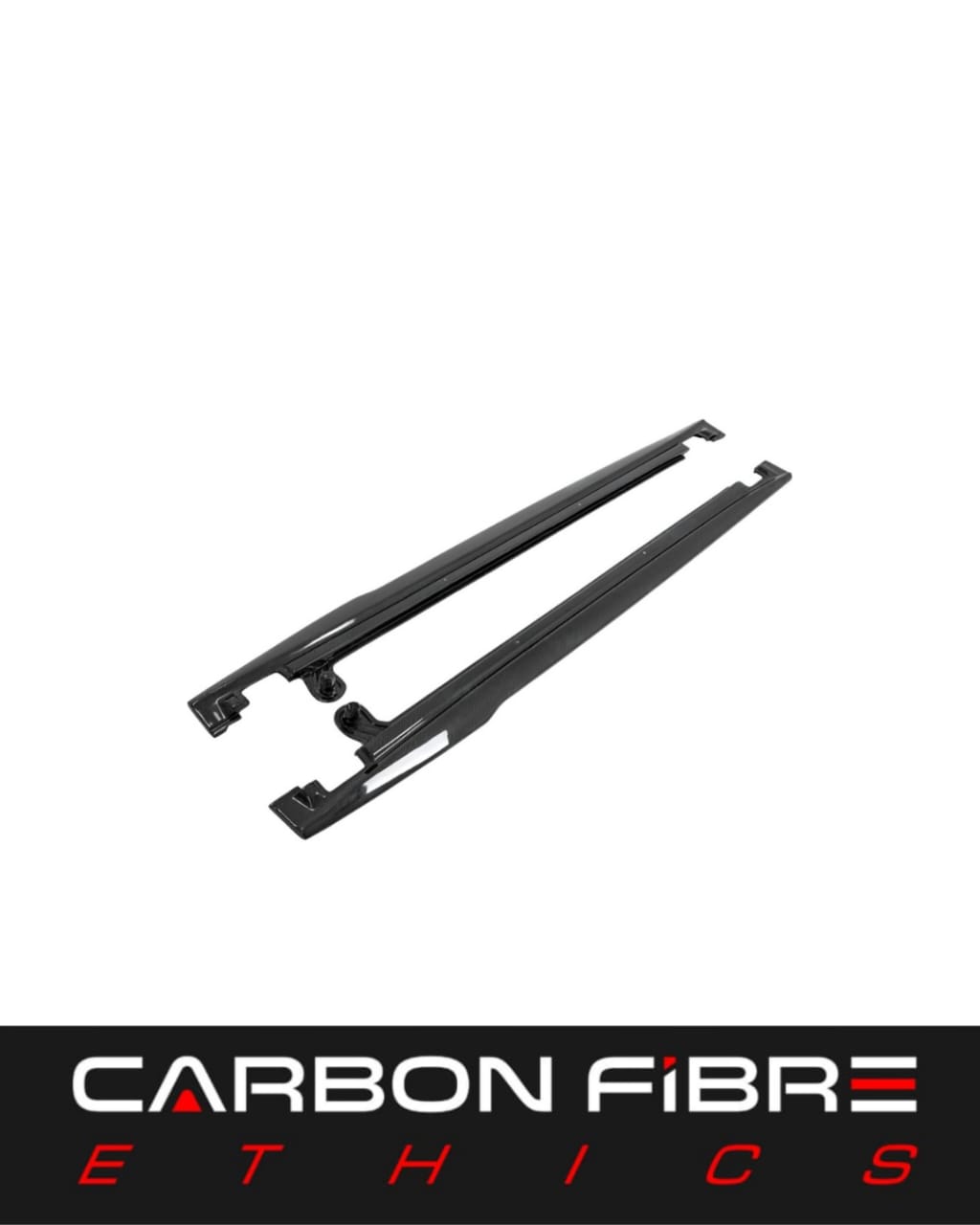 YEAR LTD STYLE CARBON  SIDE SKIRTS FOR 2018-2020 BENTLEY CONTINENTAL GT