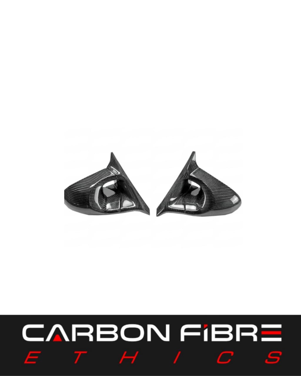 ABS CARBON SIDE MIRROR LHD FOR 2009-2015 NISSAN 370Z Z34