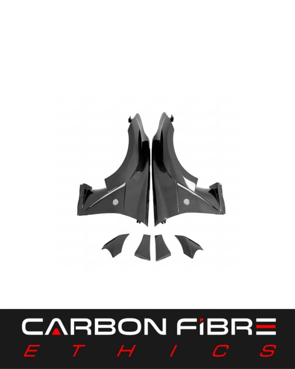 VRS  II STYLE CARBON FIBER FRONT FENDER FOR 2009-2015 NISSAN 370Z Z34