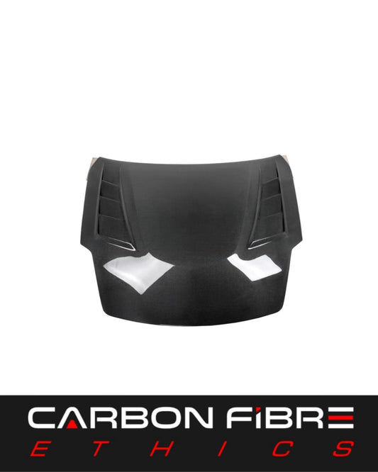 TERMINATOR STYLE CARBON HOOD FOR 2003-2005 NISSAN 350Z Z33
