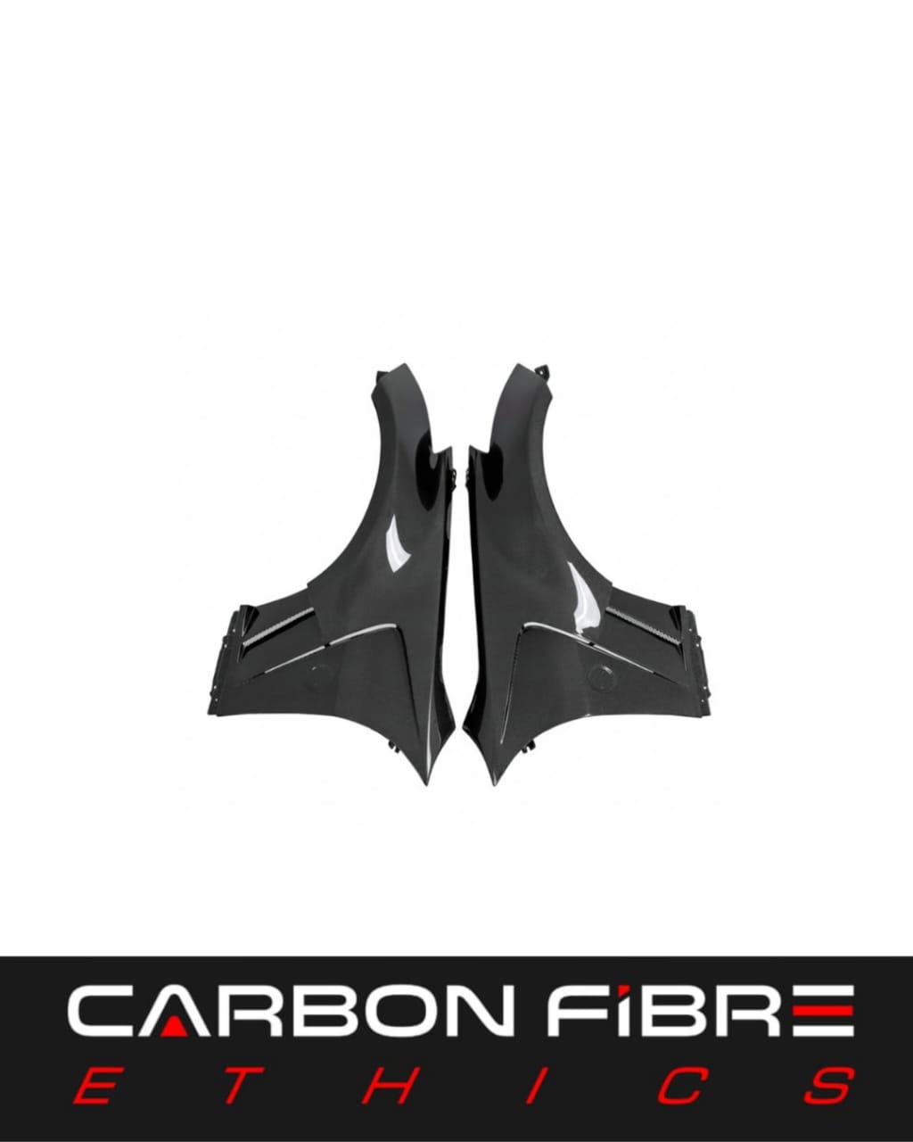 JS VENT STYLE CARBON FRONT FENDER FOR 2003-2008 NISSAN 350Z Z33